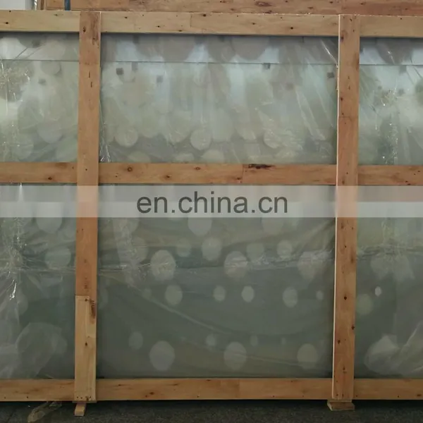 Custom Outdoor Glass Panels Silk Screen Printing Tempered Laminated Building Glass photo-5