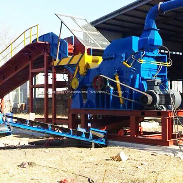 Heavy Duty Crusher Scrap Metal Shredder Hammer Mill Metal And Plastic Crusher Machine photo-4