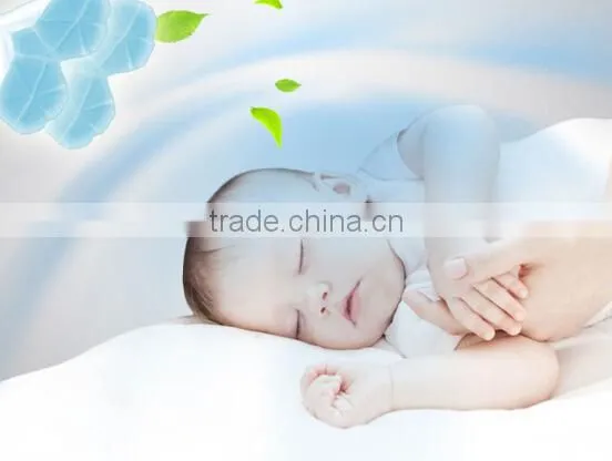 High Quality 100 Cotton Fabric Plain White Baby Quilt photo-2