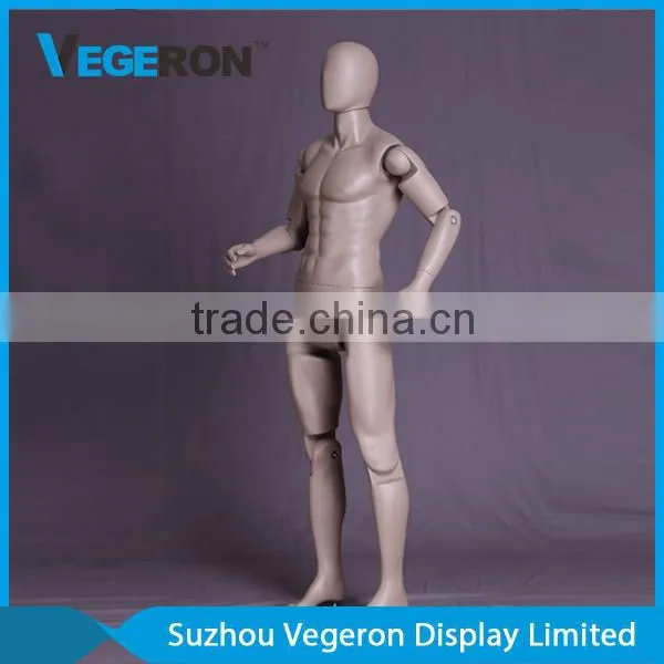 Full Body Fiberglass Flexible Male Mannequin photo-4