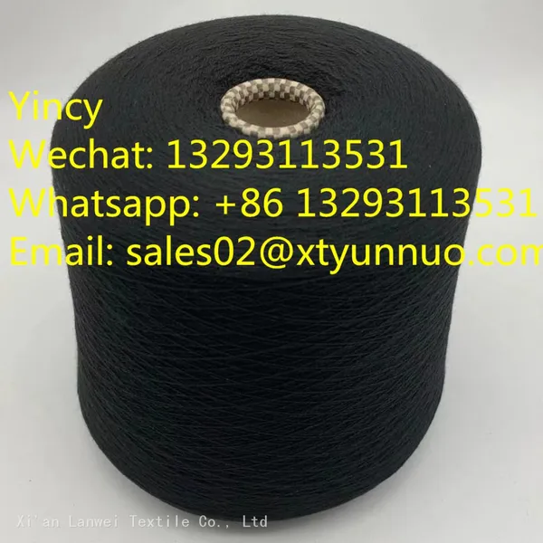 Recycled 100% Cashmere Yarn Crochet Fancy Yarn for Knitting Clothes Sweater photo-2