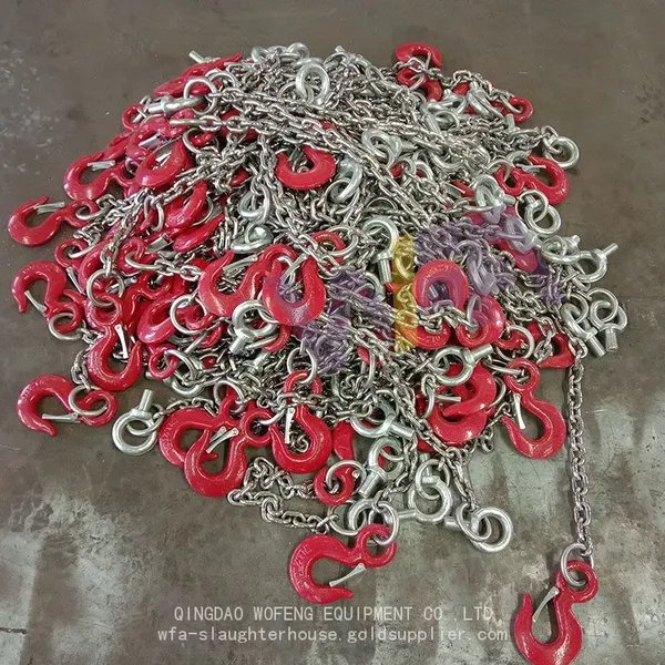 Cheap Price Cattle Slaughterhouse Bleeding Shackle For Cow Slaughtering photo-2