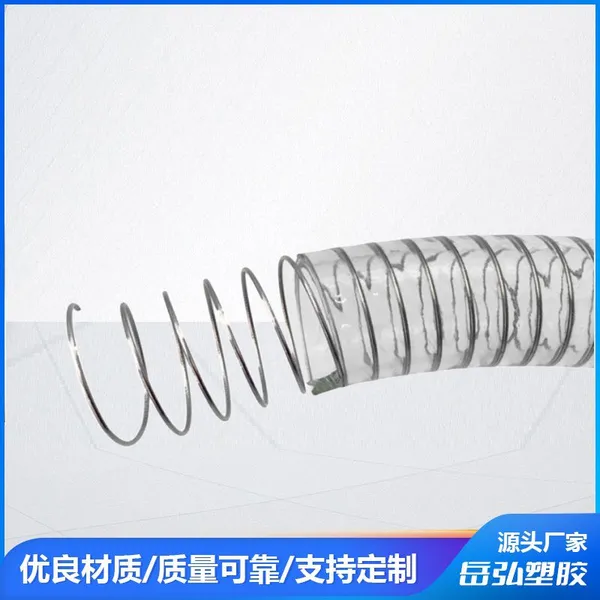 clear wire reinforced hose