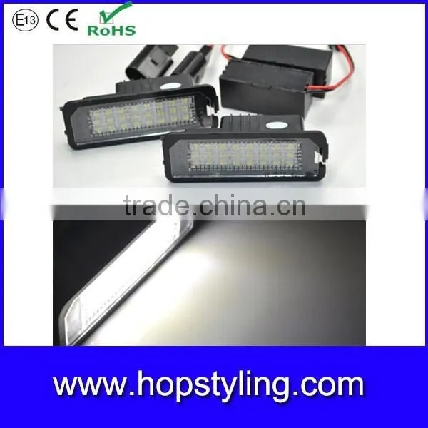 Super Bright Golf 4 Golf 5 Golf 6 Golf 7 Led License Plate Light Led Number Plate Lamp License Plate Light for VW Golf4 Passat photo-3