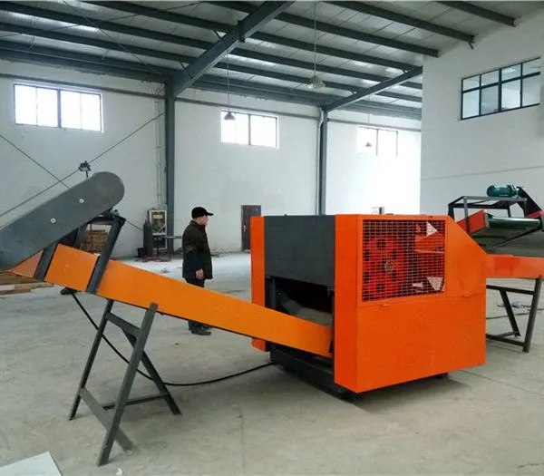 Automatic Cotton Fiber Waste Clothes Cutter Equipment Textile Recycling Machine Fiberglass Fabric Cutting Machinery photo-5