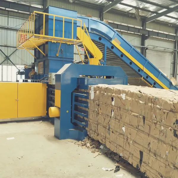 160T Heavy Duty Hard Plastic Waste Carpet Recycling Compactor Machine photo-3