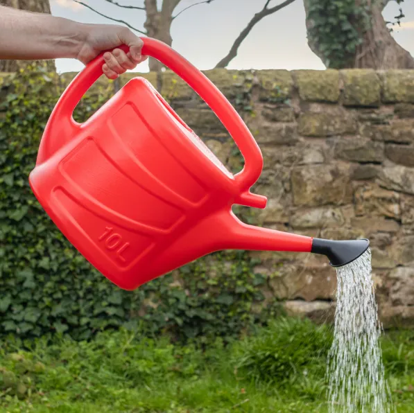 530g/pc Long Spout Watering Can in Green, Red, Blue, White Colors photo-5