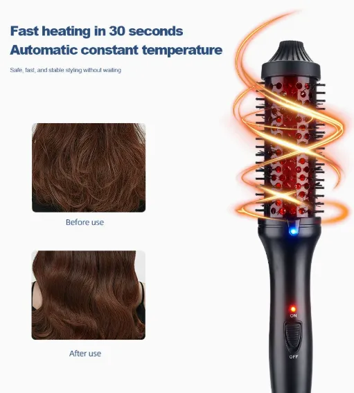 Infrared Curling Comb/hair Comb/straight Hair Comb/fluffy Comb/multifunctional Curling Iron Electric Comb（Wechat:13510231336） photo-4