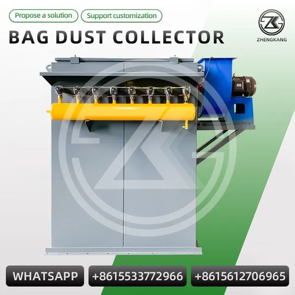 Coal‑fired Boiler Baghouse Pulse Jet Dust Collector High Temp Resistant Bag Filter Dedusting System For Power Plant photo-5