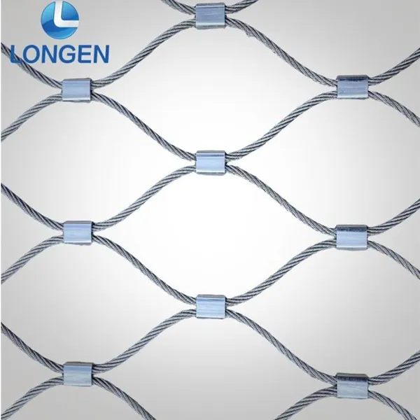 Anti-UAV Mesh Galvanized Steel Rope Perimeter Protection photo-2