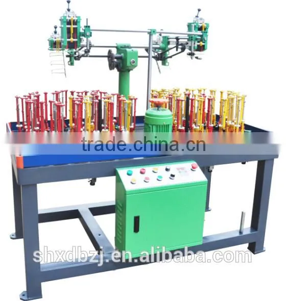 High Speed Useful Cotton Plastic Piping Cord Braiding Machine