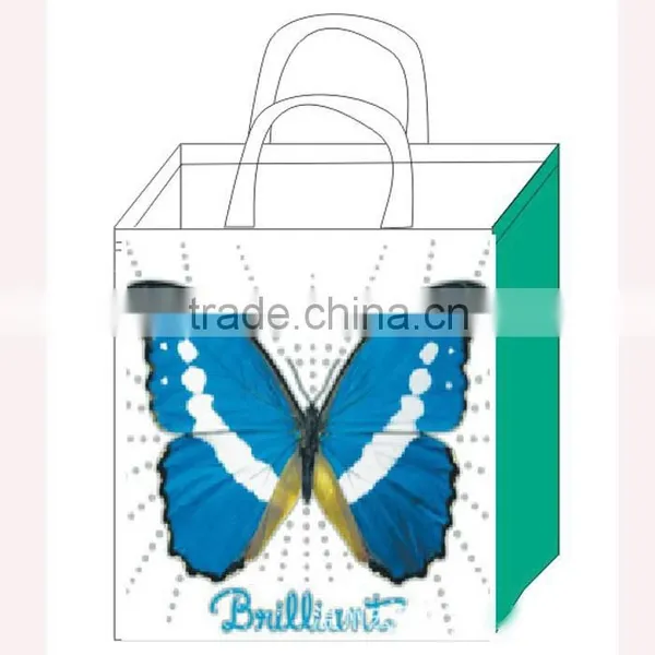 ECO Cheap Logo Shopping Tote Printing Bag photo-3