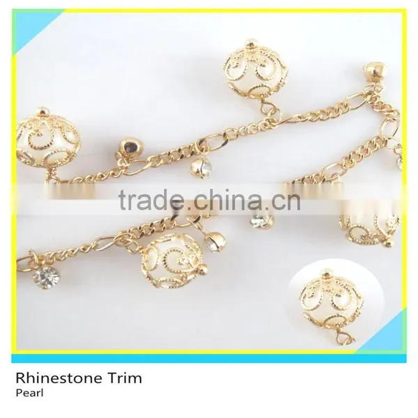 Fancy Rhinestone Trimming 888 Crystal Material,Wholesale Pearl and Rhinestone Trimming photo-6