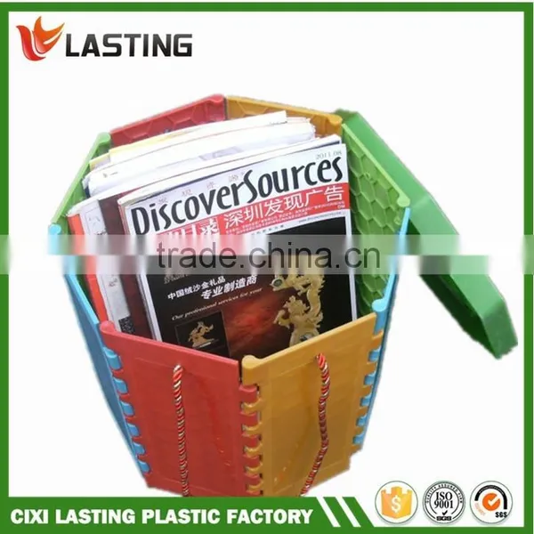 New Colorful Plastic Folding Stool With Storage Box photo-3
