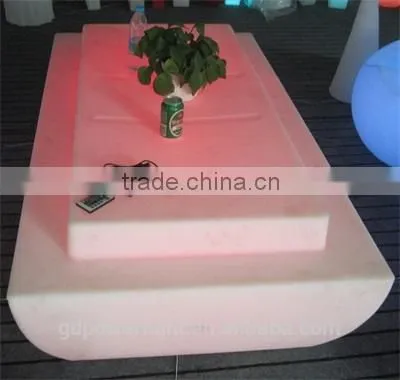 PE Plastic LED Bar Table With Remote 16049B photo-4