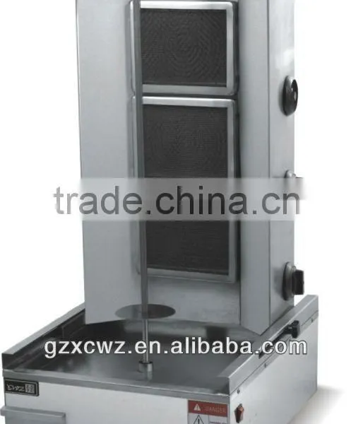 automatic gas vertical broiler rotisserie