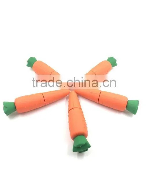 Bulk 1gb Carrot Shape USB Pendrive Vegetable Series USB Stick photo-3