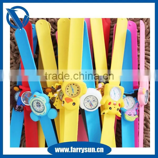 2015 Promotional Silicone Slap Watch With Janpanese Movement photo-6