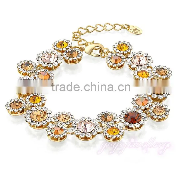 Luxury Saudi Fake Gold Bracelet Jewelry photo-2