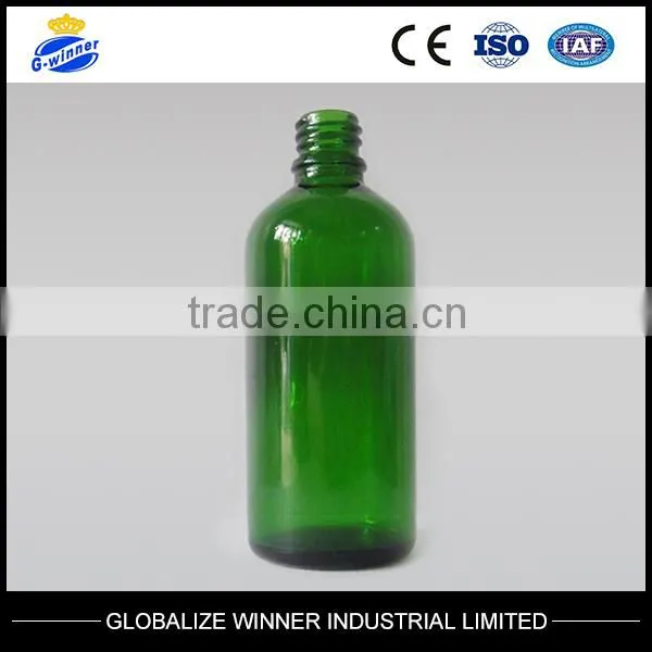 100ml Drop Dispensing Bottles Green Glass Bottle