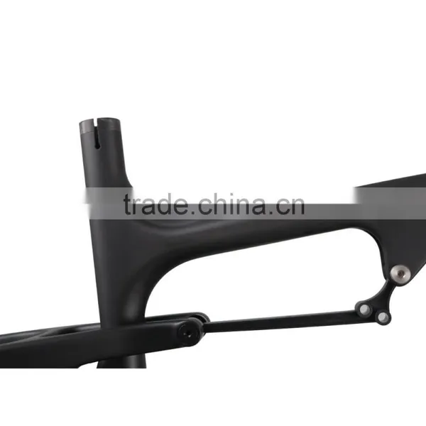 2016newest Design Fat Suspension Bike 26er Mtb Strong Full Dual Suspension Snow Bike Frame Travel 120mm Supplier's Choice photo-4