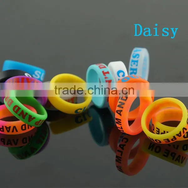 OEM Welcomed Ecig Vape Band Colorful Silicon Vape Band Mech Mod Rda 2015 New Silicon Vape Band photo-5