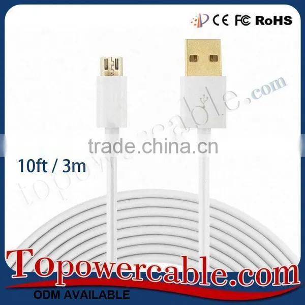 Micro USB Cable Charging & Sync Data Cable Charger Cord for Samsung Galaxy S photo-5
