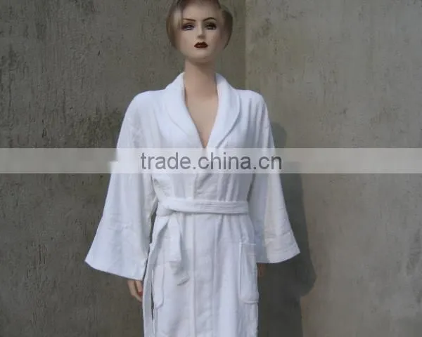 100% Cotton Wholesale Cotton Waffle Bathrobes photo-4