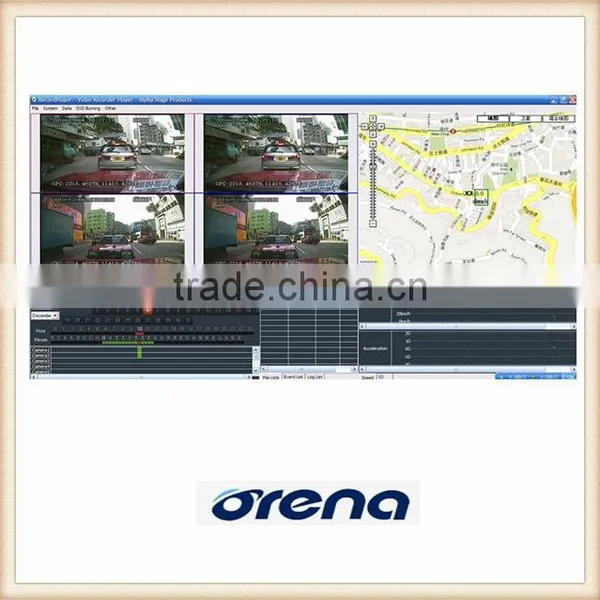 Playback Software Express Edition monitoring system for Mobile Digital Video Recorder
