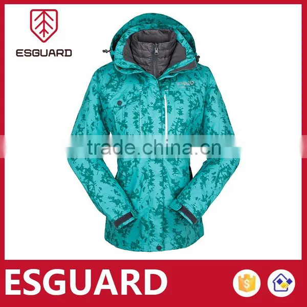 ESGUARD Women Two Pieces Waterproof Jacket photo-4