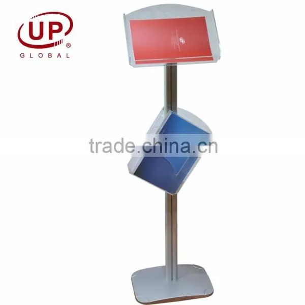 Folding Mutifunction Brochure Holder Stand photo-2