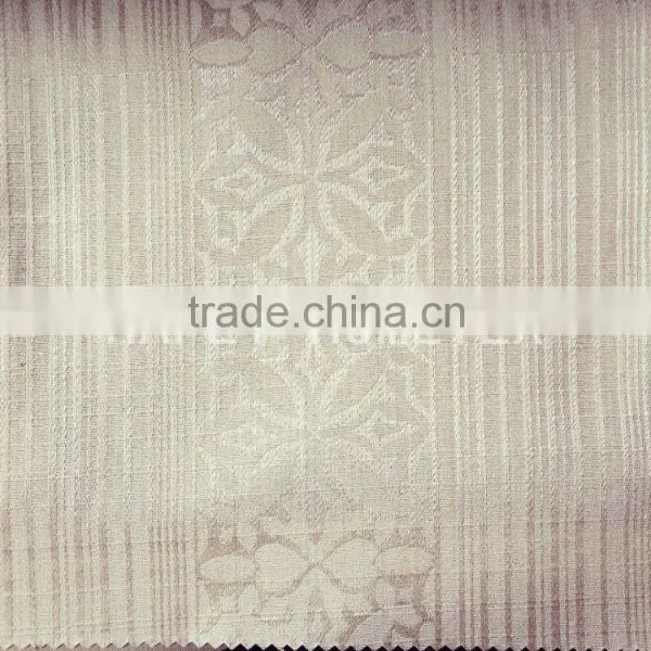 Flower Jacquard Curtain Fabric