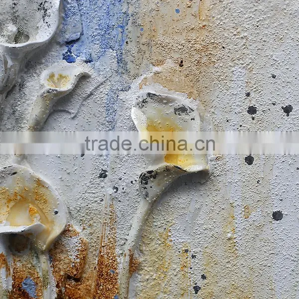Natural Attractive Supermarket Decorating Art Resin Relief Oil photo-4
