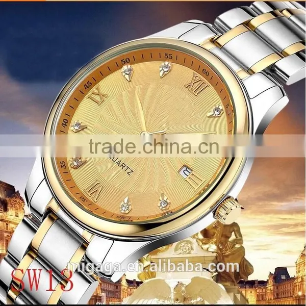 Factory Wholesale Unisex Watch, Best Gift Couple Watches, Stainless Steel Watch for Lover Gift photo-3