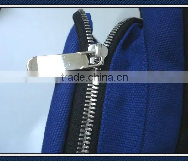 Heavy Canvas Backpack Bag With Good Quality Zipper photo-6