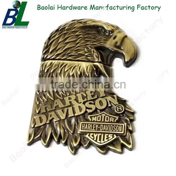 Laser Egnraved Gold Metal Pineapple Nameplate photo-5