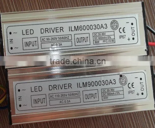 Hot Selling Waterproof Constant Current LED Driver 600mA 30W photo-5