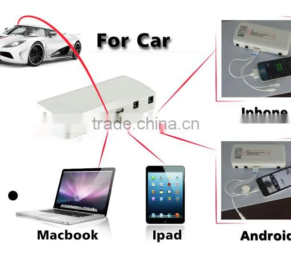 AC Multi-function Portable Car Jump Starter+ Mini 12V 12000mAh High Capacity Jump Starter With Air Compressor