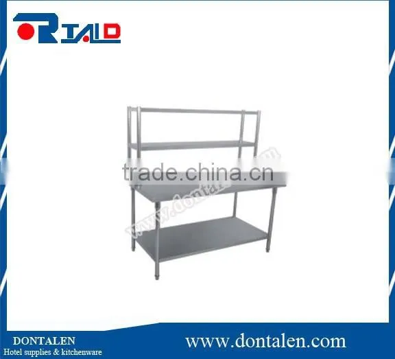 Stainless Steel Kitchen Work Table With Extra Shelf