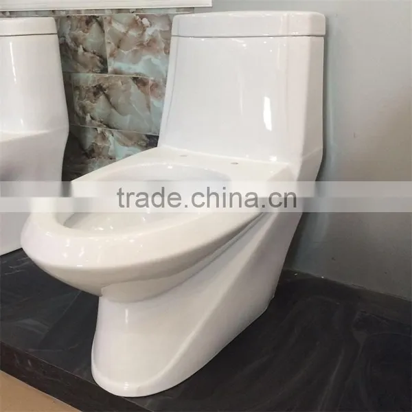 Bathroom WC Toilet Sanitary Ware/ceramic Washdown One Piece Toliet photo-4