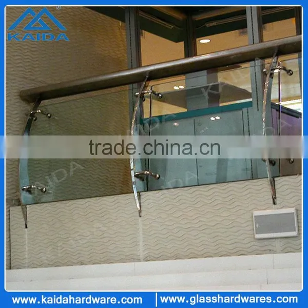 Glass Railing System With Stainless Steel Balustrade photo-5