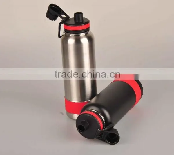 American Thermal Insulated Wide Mouth Stainless Steel Water Bottles photo-3