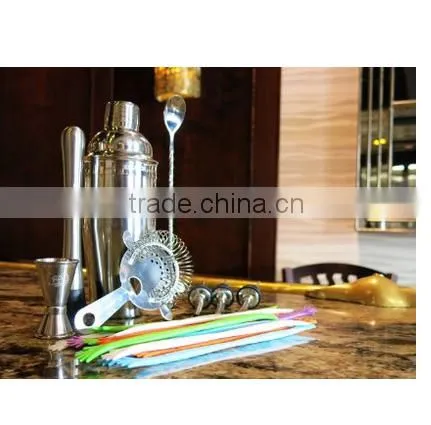 Custom Stainless Steel Cocktail Shaker,logo Printing Stainless Steel Bar Shaker photo-6