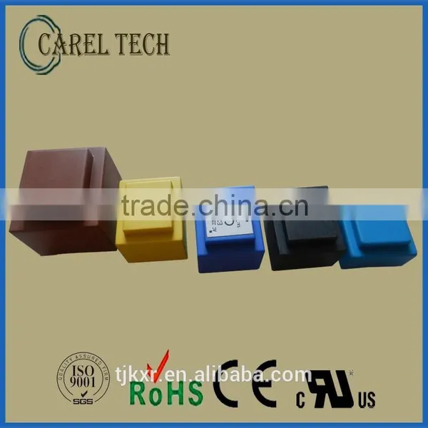 CE ROHS, UL VDE Approved, EI38/14 PCB Mounted,encapsulated, 3.2VA-4.5VA 220V 12V Transformer photo-6