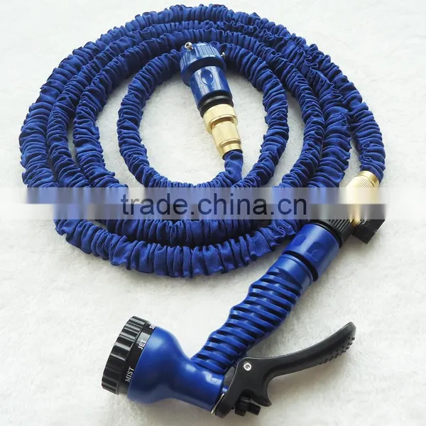 Expandable Garden Water Hose With Brass Fitting
