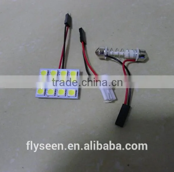 Car Interior Light Led Dome Light 20smd Led 5050 T10 Festoon Dome photo-5