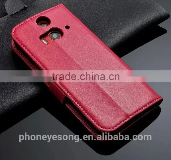 Wholesale Luxury Leather Cell Phone Case With Card Slot For HTC Butterfly 2 photo-4