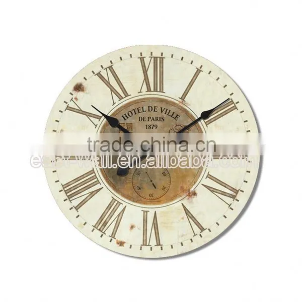Wholesale Price Custom Color Home Decoration Ancient Wall Clock photo-2