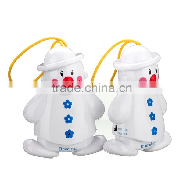 Hot Sale New Design Snowman Wireless Baby Cry Detector Baby Monitors, Baby Crying Alarm Monitor Watcher photo-3