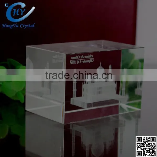 Laser 3d Transparent Square Crysta Engraving photo-5